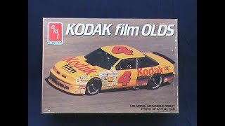 AMT Ernie Irvan # 4 Kodak Film Oldsmobile 1/25 Nascar Model Kit Complete