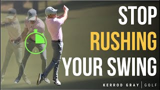 IMPROVE YOUR GOLF SWING TIMING - WHAT THE PROS DO