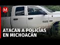 En menos de tres horas, atacan a policías y agentes de la Fiscalía en Michoacán