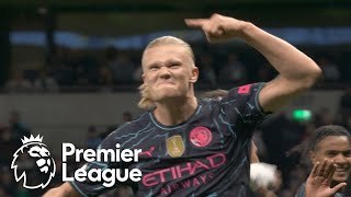 Erling Haaland's penalty makes it 2-0 for Manchester City v. Tottenham | Premier League | NBC Sports