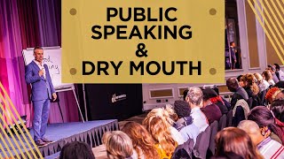 Why Do You Get Dry Mouth Before You Present Publicly?