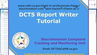 آموزش گزارش نویس (DCTS)