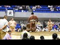 豊山、誕生日の大関貴景勝からかわいがり！ 2022年8月5日 金 立川立飛巡業 （butsukari geiko sumo summer tour in tachikawa