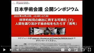 日本学術会議「科学的知見の創出に資する可視化 7  人間を識り活かす総合知をもたらす「視考」