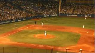 2011/9/29 ヤクルト対阪神 大詰め～勝利のハグ・ハイタッチ