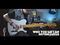 Who You Say I Am // Hillsong Worship // Rhythm Guitar Cover - Tutorial