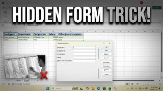 Excel's Hidden Form Trick That Saves Hours of Work