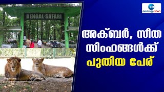 Lion Name Change | അക്ബര്‍ സിംഹത്തിന് സൂരജ് എന്നും സീതയ്ക്ക് തനയ എന്നും പേര് നിര്‍ദേശിച്ചു,