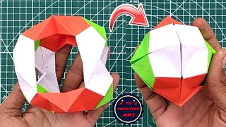 Moving Paper Toy / Antistress Transformer / Origami Paper Moving / Paper Craft / Easy Paper Craft
