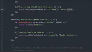Immutable - Map - Update - Step 1
