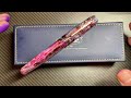 conklin 1898 purple misto left handed pen review