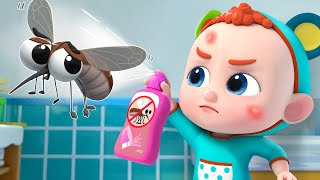 Mosquito Go Away! Go Go! | Good Habit Song | Popular English Kids Songs
