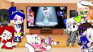 Sister Location reacts to Funtime Freddy sings Let it go ⚠My Au⚠ (desc)