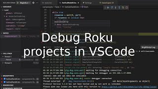 Debug Roku projects in VSCode