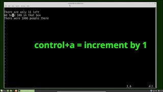 Vim (39) Numbers