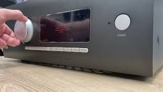 Arcam - AVR21 - AV Receiver - Knob Feel Review