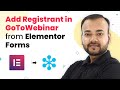 When Elementor Forms is Submitted Create Registrant in GoToWebinar Automatically