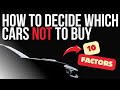 DON'T BUY THESE CARS! // ENGINEER EXPLAINS HOW TO DECIDE WHICH CARS NOT TO BUY // HELPFUL GUIDELINE