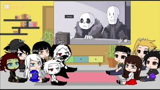 Bad/Good Ending Party & Discipline react Lihan as Cross Sans & Kenta as XChara