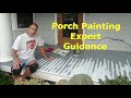 How to Paint a Wood Porch Floor