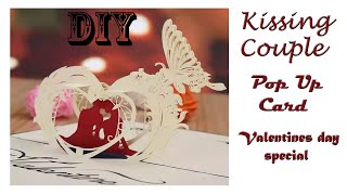 Kissing Couple Card Ideas | How to Make a kissing Card For Loved Ones |Greeting Cards Latest Design