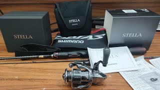 Unboxing Shimano Stella 1000 fk 2022 + Joran Shimano Zodias 264UL2 #Ultralightfishing #Uljigging