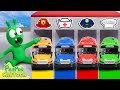 Pea Pea Explores Four Colors School Bus - Kid Learning - PeaPea Cartoon