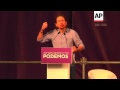 Major campaign event by leftist Podemos party