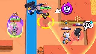 TRIGGERING ENEMY's SUPER: WILLOW's HYPERCHARGE TROLL NOOBS 😆 Brawl Stars 2024 Funny Moments ep.1366
