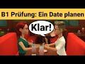 Oral exam German B1 | Plan something together/dialogue | talk Part 3: A date