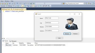 How to Insert Datas with image to sql database - Step by Step Details - Vb.net