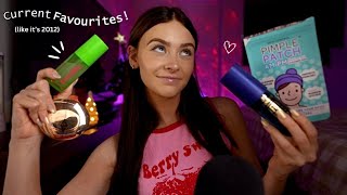 ASMR My Current Favourites 🍓💕🌸