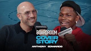 Anthony Edwards Highlights Signature Shoe, Kevin Durant Influence & More | Boardroom Cover Story