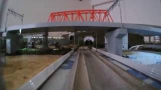 平井鉄道　自宅レイアウト走行動画　～夕方編～　前面展望 N Scale Layout　japanese model railway