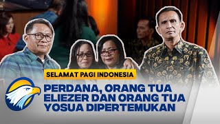 Pertama Bertemu, Orang Tua Eliezer Minta Maaf ke Orang Tua Brigadir J