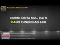 Cinta kristal - Rahim Maarof Karaoke