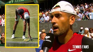Nick Kyrgios "I was very nervous" - Halle 2022 (HD)
