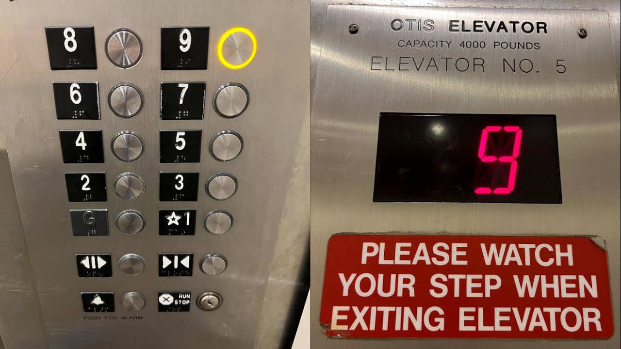 Westinghouse Otis Traction Elevators 5 6 At Lexington Medical Center