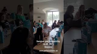 Vzdelávací seminár pre kozmetičky 16.09.2023