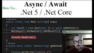 Async Await in C# - classic async await examples