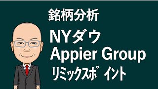 【銘柄分析】NYダウ・AppierGroup・リミックスポイント