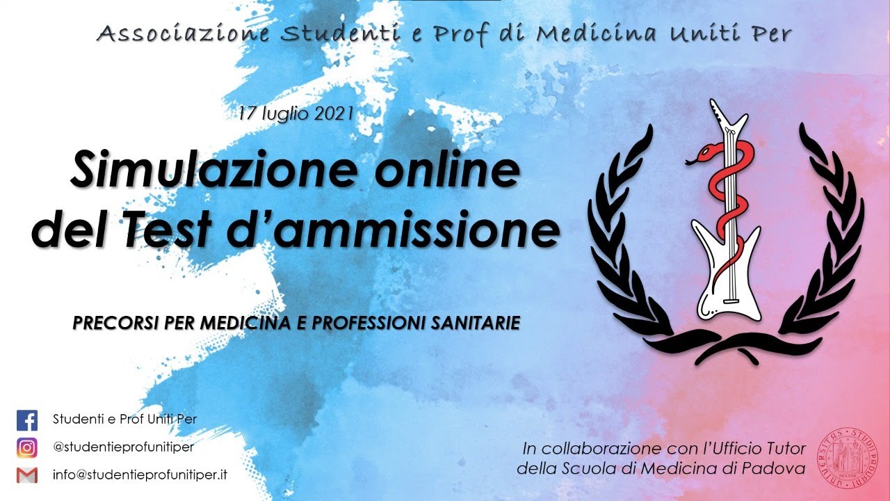 Correzione Simulazione Dei Test D'Ammissione In Medicina E Professioni ...