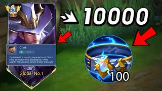 BUFF CLINT FIRST ITEM THUNDERBELT IS TOO OP IN LATEGAME!😱 (100% BROKEN) | CLINT BEST BUILD FOR 2024!