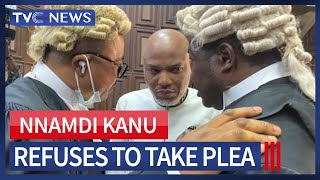 Nnamdi Kanu Objects Fresh Charges, Trial Adjourned (WATCH VIDEO)