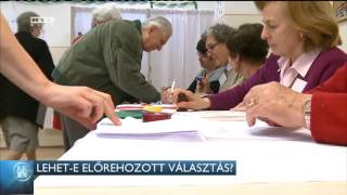 Lehet-e előrehozott választás? 16-09-21