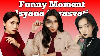 Kelakuan Isyana Ternyata Gini 😆 || Kompilasi Video Lucu Isyana Sarasvati