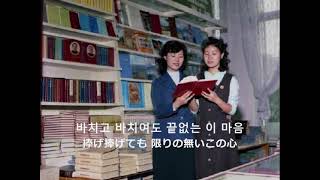 평양을 나는 사랑해　平壌を私は愛する　I love pyongyang