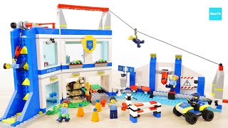 レゴ シティ ポリスアカデミー 60372 警察署 ／ LEGO City Police Training Academy Speed Build \u0026 Review