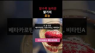 새콤달콤 딸기의 계절! 알수록 놀라운 딸기의 효능