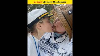 mr beast will marry Thea Booysen #trendingshorts #mrbeast